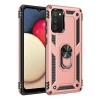 Newface Samsung Galaxy A02S Kılıf Sofya Yüzüklü Silikon Kapak