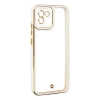 Newface Samsung Galaxy A03 Kılıf Liva Lens Silikon - Beyaz