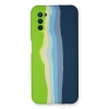 Newface Samsung Galaxy A03S Kılıf Ebruli Lansman Silikon