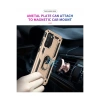 Newface Samsung Galaxy A03S Kılıf Sofya Yüzüklü Silikon Kapak