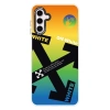 Newface Samsung Galaxy A04S Kılıf Estoril Desenli Kapak