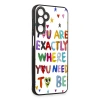 Newface Samsung Galaxy A04S Kılıf Mirror Desenli Kapak