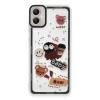 Newface Samsung Galaxy A05 Kılıf Sweet Desenli Silikon Kapak - Sarı