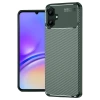 Newface Samsung Galaxy A06 Kılıf Auto Focus Karbon Kapak - Koyu Yeşil