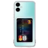 Newface Samsung Galaxy A06 Kılıf Kart Şeffaf Silikon - Şeffaf