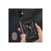 Newface Samsung Galaxy A06 Kılıf Pars Lens Yüzüklü Silikon - Yeşil