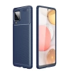 Newface Samsung Galaxy A12 Kılıf Auto Focus Karbon Kapak