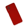 Newface Samsung Galaxy A12 Kılıf Nano içi Kadife Silikon
