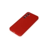 Newface Samsung Galaxy A15 4G Kılıf First Silikon - Kırmızı