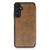 Newface Samsung Galaxy A15 4G Kılıf Flip Cover - Taba