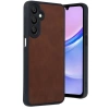 Newface Samsung Galaxy A16 5G Kılıf Aras Deri Kapak - Taba