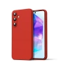 Newface Samsung Galaxy A16 5G Kılıf Nano içi Kadife Silikon - Kırmızı