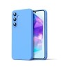 Newface Samsung Galaxy A16 5G Kılıf Nano içi Kadife Silikon - Mavi