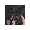 Newface Samsung Galaxy A16 5G Kılıf Pars Lens Yüzüklü Silikon - Kırmızı