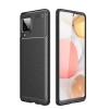 Newface Samsung Galaxy A22 Kılıf Auto Focus Karbon Kapak