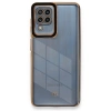 Newface Samsung Galaxy A22 Kılıf Liva Lens Silikon - Siyah