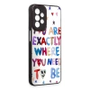 Newface Samsung Galaxy A23 4G Kılıf Mirror Desenli Kapak