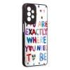Newface Samsung Galaxy A23 4G Kılıf Mirror Desenli Kapak