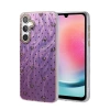 Newface Samsung Galaxy A24 4G Kılıf Blade Aynalı Desenli Kapak