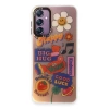 Newface Samsung Galaxy A24 4G Kılıf Estoril Desenli Kapak