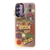 Newface Samsung Galaxy A24 4G Kılıf Estoril Desenli Kapak
