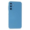 Newface Samsung Galaxy A25 5G Kılıf Nano içi Kadife Silikon - Mavi