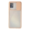 Newface Samsung Galaxy A71 Kılıf Palm Buzlu Kamera Sürgülü Silikon