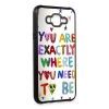 Newface Samsung Galaxy J7 Kılıf Mirror Desenli Kapak