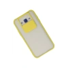 Newface Samsung Galaxy J7 Kılıf Palm Buzlu Kamera Sürgülü Silikon