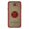 Newface Samsung Galaxy J7 Prime Kılıf Montreal Yüzüklü Silikon Kapak