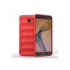 Newface Samsung Galaxy J7 Prime Kılıf Optimum Silikon - Kırmızı
