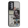 Newface Samsung Galaxy M14 5G Kılıf Mirror Desenli Kapak
