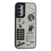Newface Samsung Galaxy M14 5G Kılıf Mirror Desenli Kapak
