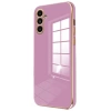 Newface Samsung Galaxy M15 Kılıf Volet Silikon - Mor
