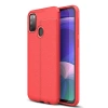 Newface Samsung Galaxy M30S Kılıf Auto Focus Kapak - Kırmızı