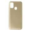 Newface Samsung Galaxy M30S Kılıf First Silikon - Gold