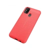Newface Samsung Galaxy M31 Kılıf Auto Focus Kapak - Kırmızı