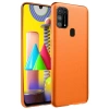 Newface Samsung Galaxy M31 Kılıf Nano içi Kadife Silikon