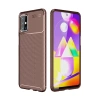 Newface Samsung Galaxy M31S Kılıf Auto Focus Karbon Kapak