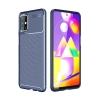 Newface Samsung Galaxy M31S Kılıf Auto Focus Karbon Kapak
