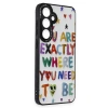Newface Samsung Galaxy M34 5G Kılıf Mirror Desenli Kapak