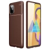 Newface Samsung Galaxy M51 Kılıf Auto Focus Karbon Kapak