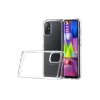 Newface Samsung Galaxy M51 Kılıf Lüx Şeffaf Silikon