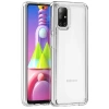 Newface Samsung Galaxy M51 Kılıf Lüx Şeffaf Silikon