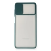 Newface Samsung Galaxy M51 Kılıf Palm Buzlu Kamera Sürgülü Silikon