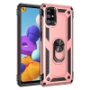 Newface Samsung Galaxy M51 Kılıf Sofya Yüzüklü Silikon Kapak