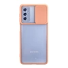 Newface Samsung Galaxy M52 5G Kılıf Palm Buzlu Kamera Sürgülü Silikon