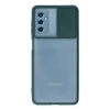 Newface Samsung Galaxy M52 5G Kılıf Palm Buzlu Kamera Sürgülü Silikon