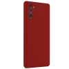 Newface Samsung Galaxy Note 20 Kılıf First Silikon - Bordo