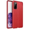 Newface Samsung Galaxy S20 FE Kılıf Auto Focus Kapak - Kırmızı